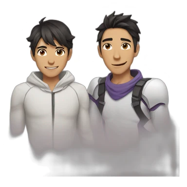 Shiro and Keith sticker
