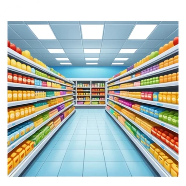 SUPERMERCADO DE FRENTE sticker