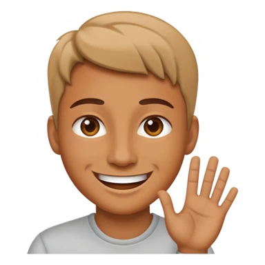 Make a people finfer its me sticker