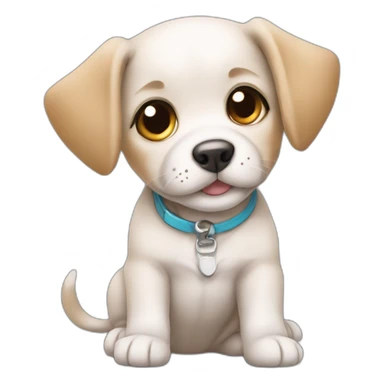 Cachorro pequeno sticker