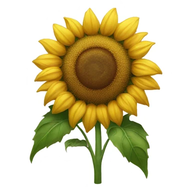 Sunflower sticker