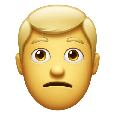 emoji face that is confused sticker