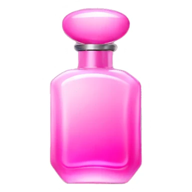 pink perfume bottle sticker
