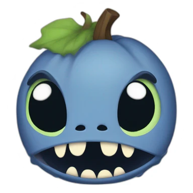 stich haloween sticker