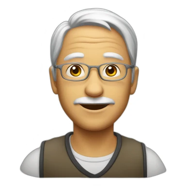 Vieux qui se marie a une jeune sticker