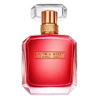 Red Victoria secret bombshell perfume  sticker