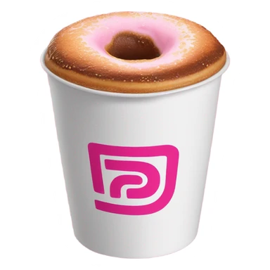 Dunkin Donuts Coffee Cup sticker