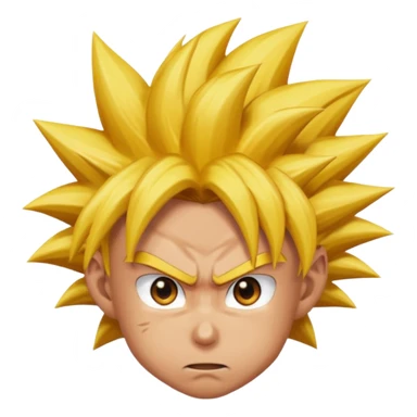 Goku super Sayayín sticker
