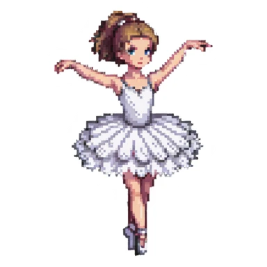 ballerina girl dancing sticker