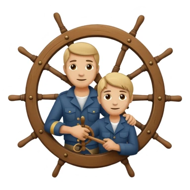 Helmsman sticker