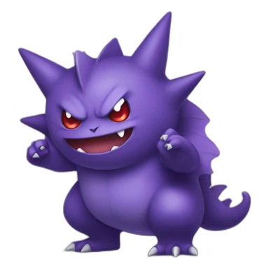 pokemon-gengar de duki sticker
