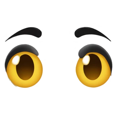 make me a happy sad tear drop emoji the smile should be happy and the eyes should have dark circles and a teardrop  sticker