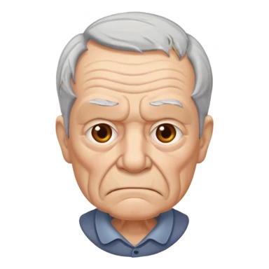 Grumpy old man sticker