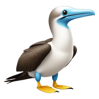 blue footed booby sticker