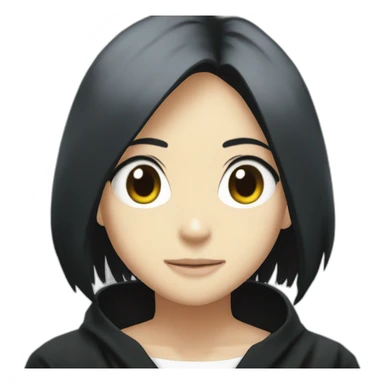 Rukia from bleach sticker