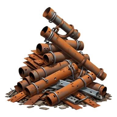 débrouille post apocalyptique ferraille  sticker