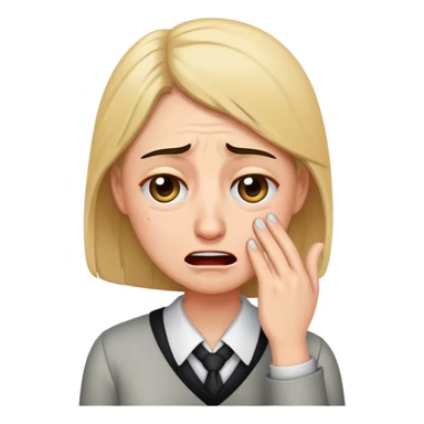 Teacher is crying  sticker