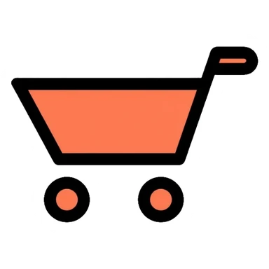 shopping cart icon sticker