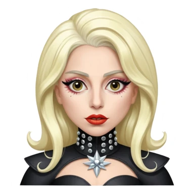 Lady Gaga during the Born This Way era sticker