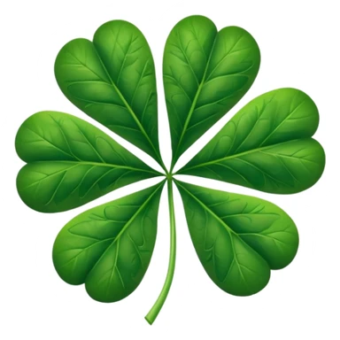 Marijuana leaf crossed with a 5 leaf clover sticker