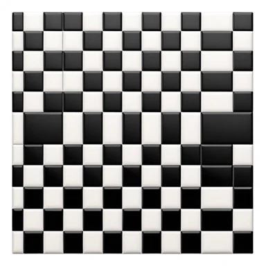 checker board sticker