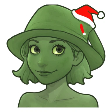 Fourth of July girl sticker