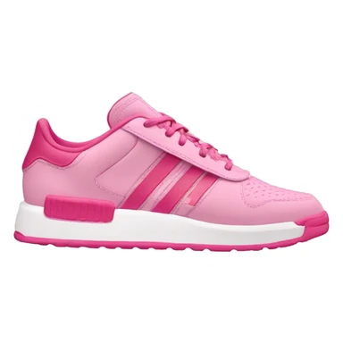 Adidas sneaker rosa sticker