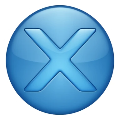 X (Twitter) f sticker