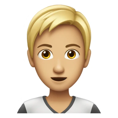 Cara sorprendida con ceja levantada sticker