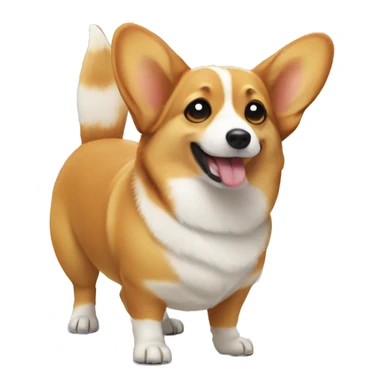 Corgi butt sticker