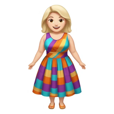 Prohibido gorda sticker