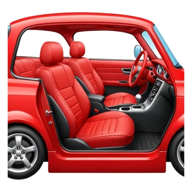 On top of a car sticker