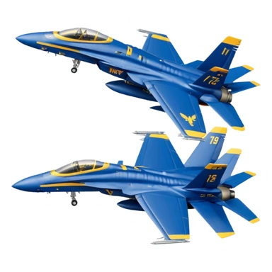 US Navy Blue Angels f/a-18 sticker