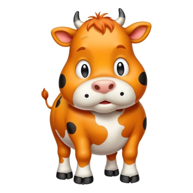 garfield cow sticker