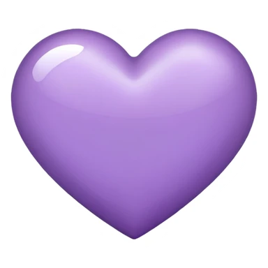 Lite purple heart sticker