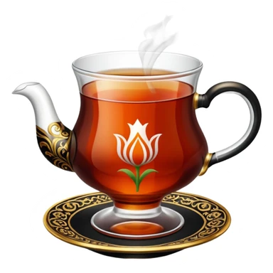 Türk çayı sticker