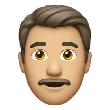 Homme qui boit sticker