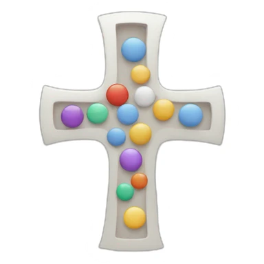 pharmacy cross sticker