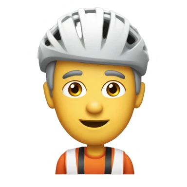 marcon qui fait du vélo sticker