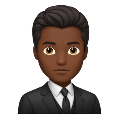 bruce wayne in black suit sticker