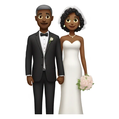 couple married sticker