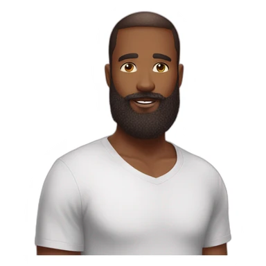 Beard man loves Victoria secret angel sticker