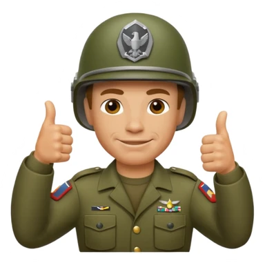Create me emojis for commando, with helmet on head and theme from that move, including arnold. For example commando thumbs up sticker