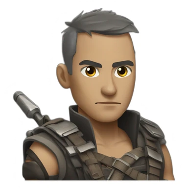 Hombre furiosa sticker