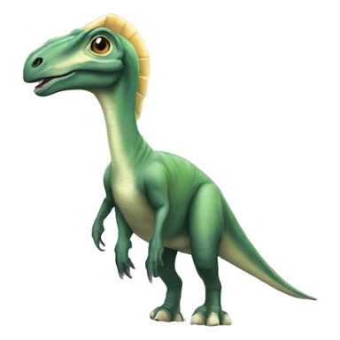 Parasaurolophus with head crest sticker