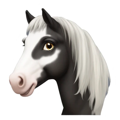 gypsy cob horse  sticker