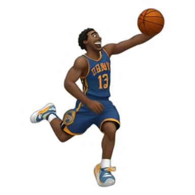 Machael jordan dunking sticker