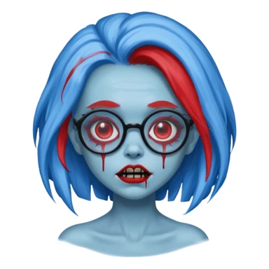 Ghoulia the monster high doll sticker
