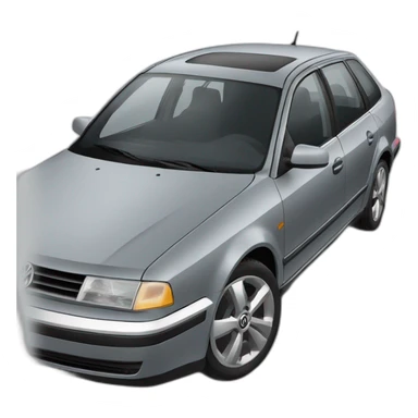 Volkswagen passat b3 grey sticker