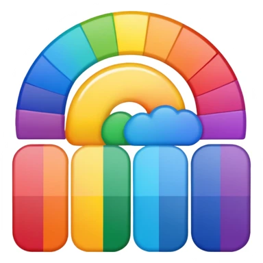 color palete sticker